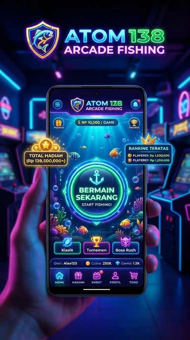 Galeri pratinjau visual atom138 build APK resmi terbaru